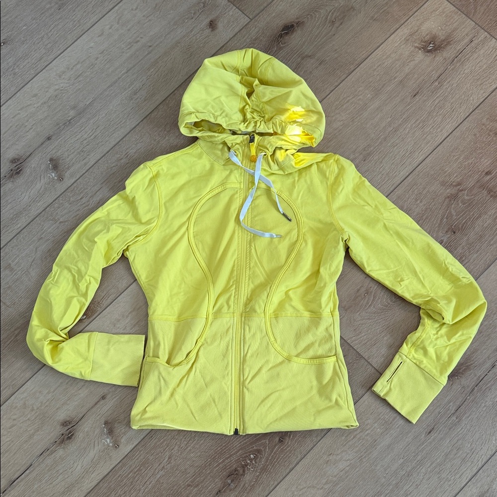Lululemon Athletica Yellow Utility Jacket